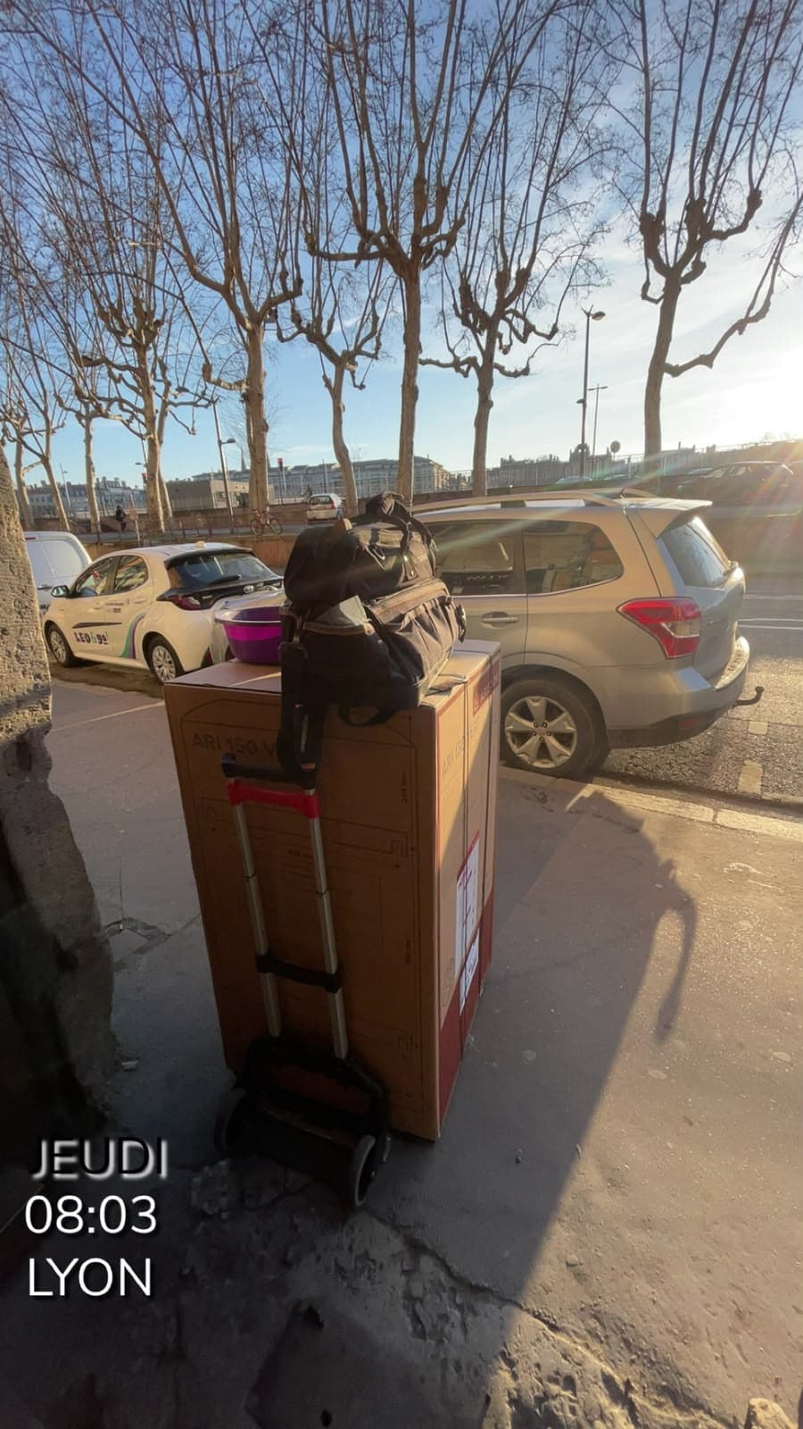 Matériel PLOMB'ACTIV prêt pour une intervention depuis Caluire-et-Cuire